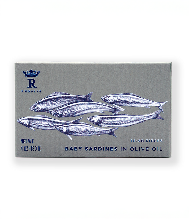 Best Small Sardines in EVOO, 120g photos by Regalis Foods - item 1