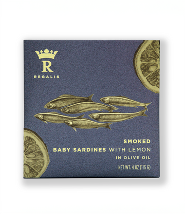 Best Smoked Baby Sardines with Lemon, 120g photos by Regalis Foods - item 1